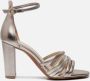 Marco tozzi Gouden Synthetische Sandalette met 9cm Hak Gray Dames - Thumbnail 2