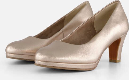 marco tozzi Pumps beige Textiel