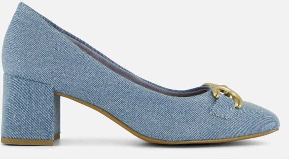 marco tozzi Pumps blauw Textiel