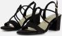 Marco Tozzi Sandalen zwart Textiel Dames - Thumbnail 2