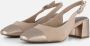 Marco Tozzi Slingback pumps avondschoen zomerschoen blokhak in modieuze vierkante vorm - Thumbnail 2