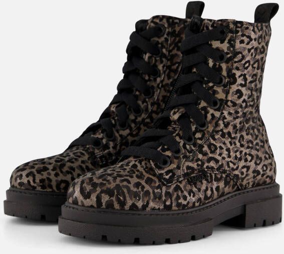 Mexx Billy Bo Veterboots grijs Synthetisch