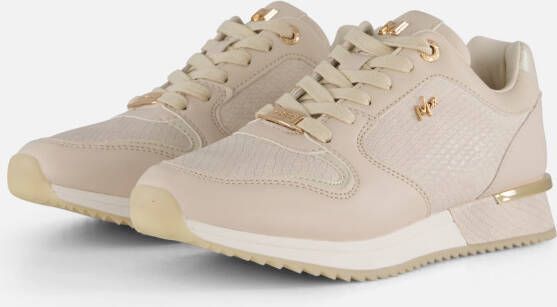 Mexx Fleur Ellen Sneakers beige Textiel