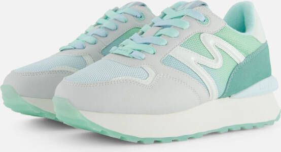 Mexx Sneaker Juju Dames Green Blauw