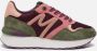 Mexx Kleurrijke Lage Sneakers Juju Multicolor Dames - Thumbnail 2