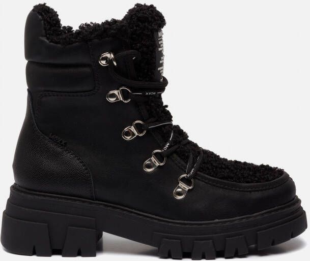 Mexx Kold veterboots zwart Synthetisch