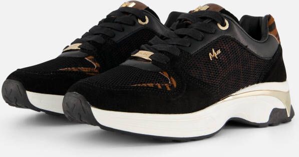 Mexx Sneaker Pippin Love Dierenprint Vrouwen Animal Print Multi