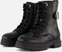 Mexx Zoe zara Veterboots zwart Leer - Thumbnail 9