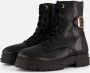 Mexx Zoe zara Veterboots zwart Leer - Thumbnail 2