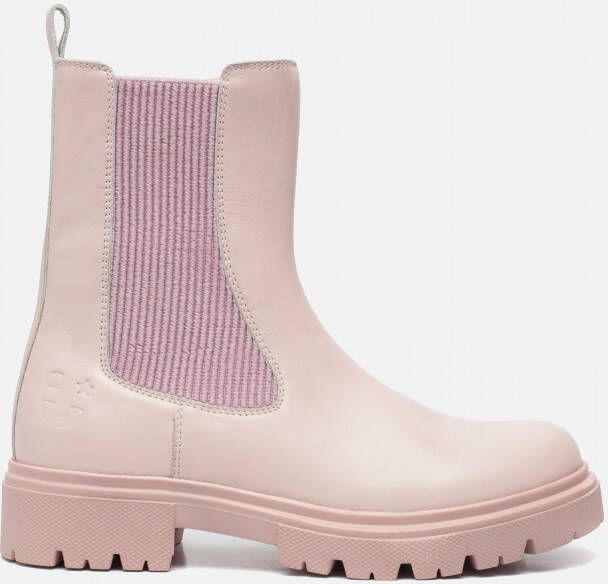 Muyters Chelsea boots Roze Leer 032702 Dames