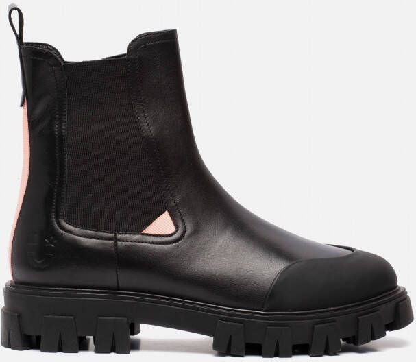 Muyters Chelsea boots Zwart Leer 042701 Dames