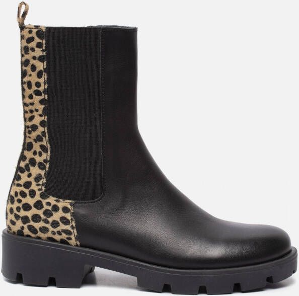 Muyters Chelsea boots Zwart Leer 032703 Dames - Foto 1