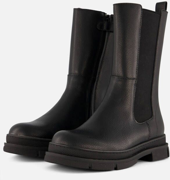 Muyters Chelsea boots zwart Leer