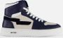 Muyters hoge Sneakers blauw Leer - Thumbnail 1