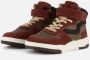 Muyters hoge sneakers bordeaux rood - Thumbnail 2