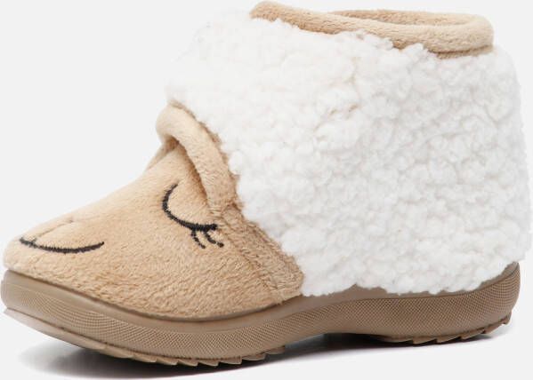 Muyters Pantoffels beige Textiel 750512