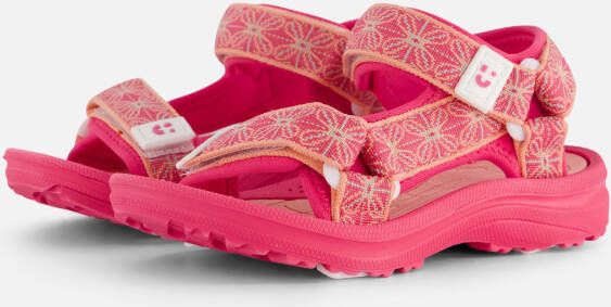 Muyters Sandalen roze Textiel