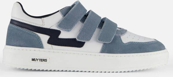 Muyters Sneakers blauw Leer