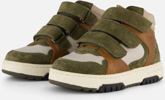 Muyters Sneakers Velcro groen Leer