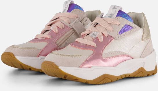 Muyters Sneakers roze Leer