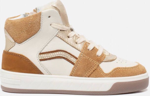 Muyters Sneakers Beige Leer 032601 Dames