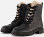 Muyters Veterboots zwart Leer - Thumbnail 2