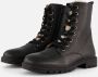 Muyters Veterboots Fur zwart Leer - Thumbnail 2