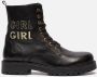 Muyters Veterboots Zwart Leer 042610 Dames - Thumbnail 1