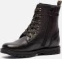 Muyters Veterboots zwart Leer 22610 - Thumbnail 2