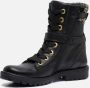 Muyters Veterboots Zwart Leer 042607 Dames - Thumbnail 1