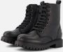 Dr. Martens 1460 Patent Kleuter Tiener leren veterboots zwart Meisjes Leer 34 - Thumbnail 4