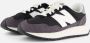 New Balance 237 Sneakers zwart Textiel - Thumbnail 1