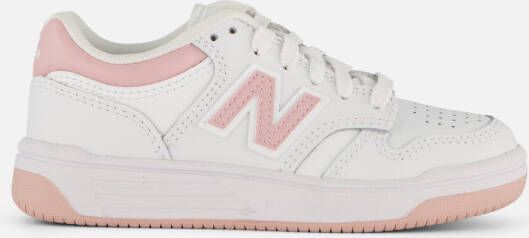 New Balance 480 Court Sneakers wit Leer