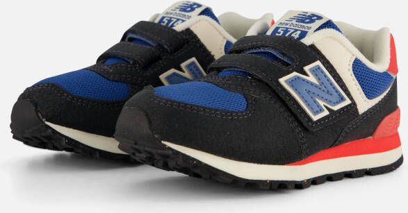 New Balance 574 Sneakers blauw Textiel