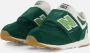 New Balance 574 sneakers donkergroen lichtgroen wit Jongens Meisjes Suede 23 5 - Thumbnail 1