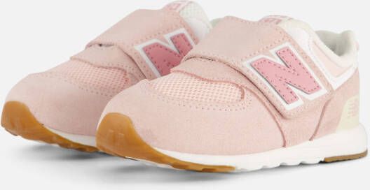 New Balance 574 Sneakers roze Leer