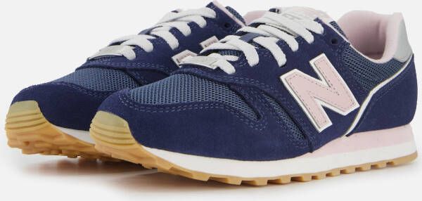 New Balance Sneakers blauw Suede