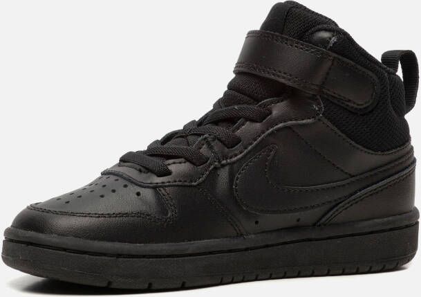 Nike COURT BOROUGH MID 2 (TDV) leren sneakers zwart