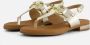 OH MY SANDALS Sandalen goud Leer Dames - Thumbnail 2