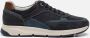 Outfielder Girza Sneakers blauw Nubuck Heren - Thumbnail 1