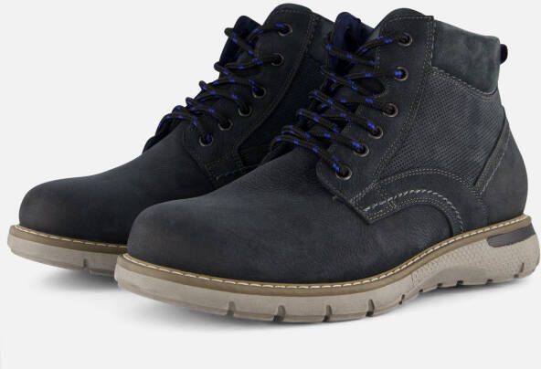 Outfielder Veterboots blauw Nubuck