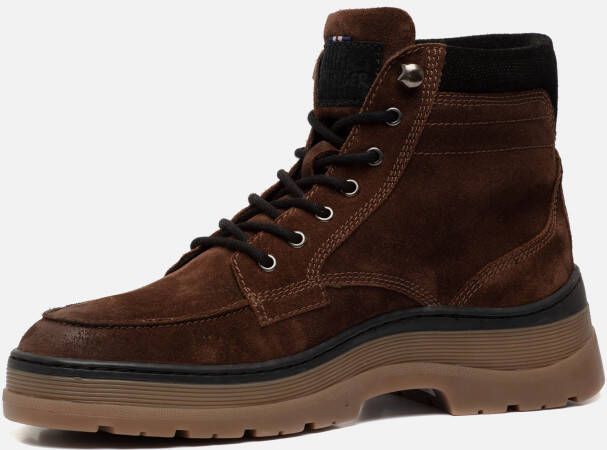 Outfielder Veterboots bruin Suede