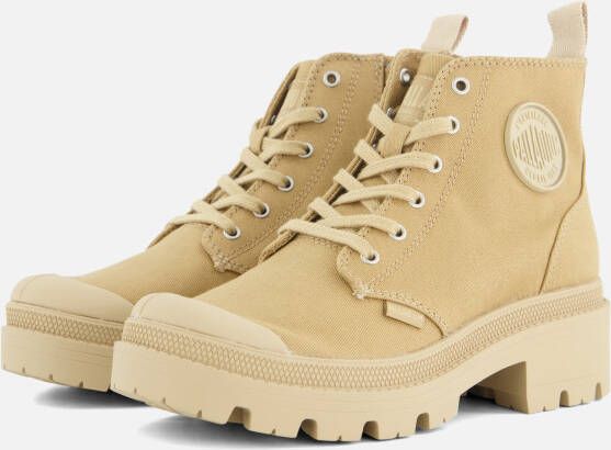 Palladium Pallabase Veterboots bruin Canvas