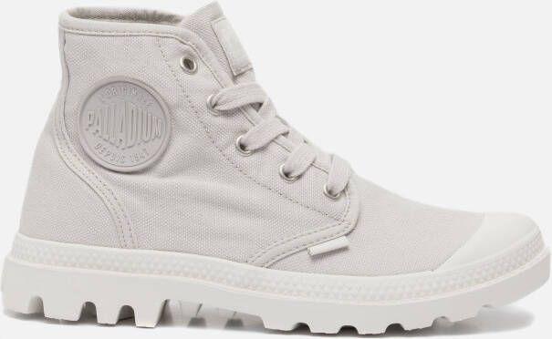 Palladium Pampa Hi veterboots grijs Canvas