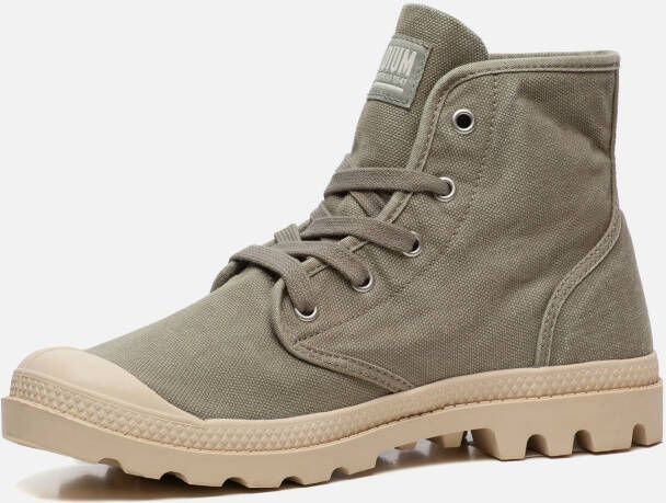 Palladium Pampa Hi Veterboots groen Canvas