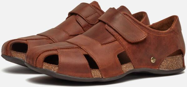 Panama Jack FLETCHER BASICS C5 Volwassenen Heren sandalen Cognac