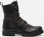 PANAMA JACK Frisia B1 met warme voering Zwart Leer Veterboots Dames - Thumbnail 3