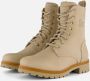 PANAMA JACK nubuck veterboots beige Nubuck Veterboots Dames - Thumbnail 2