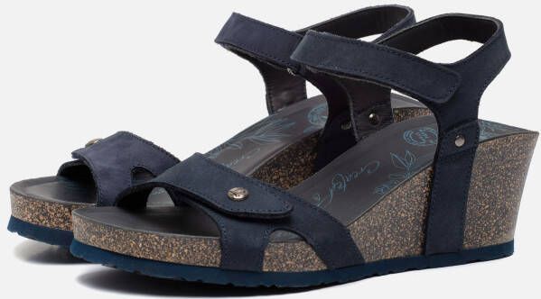 Panama Jack JULIA BASICS B10 Volwassenen Sandalen met hakDames Sandalen Blauw