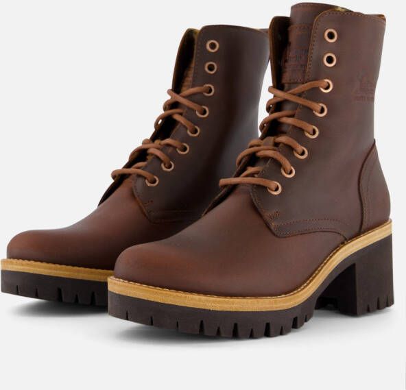 Panama Jack Padma B7 veterboots cognac Leer